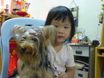 my younger daughter n honey