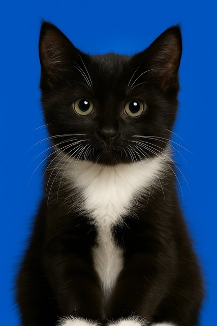 Blacky, Ozzy, Jenny - Domestic Medium Hair + Domestic Long Hair Cat