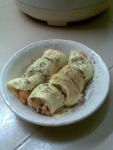 Zhai Zhai's dinner ~ Salmon Egg Roll