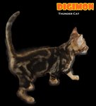 Digimon (Goldeb Brown Marble) - Bengal Cat